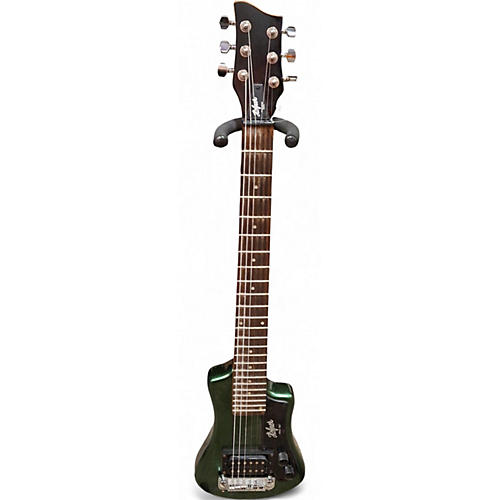 Used 2022 Hofner Contemporary Green Solid Body Electric Guitar Green