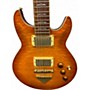 Used 2022 Ibanez ARX500 Custom Amber Quilt Solid Body Electric Guitar Amber Quilt