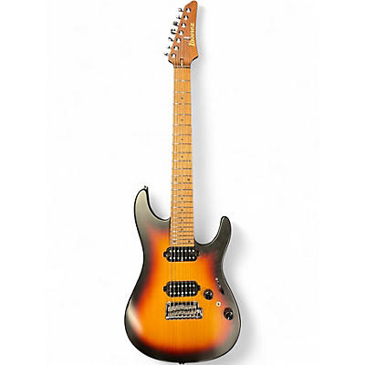 Used 2022 Ibanez AZ24027 Prestige 3 3 Tone Sunburst Solid Body Electric Guitar