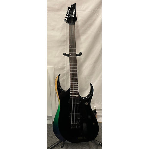 Ibanez Used 2022 Ibanez Axion Label RGD61ALA Midnight Tropical Rainforest Solid Body Electric Guitar Midnight Tropical Rainforest