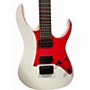 Used 2022 Ibanez GIO RG330 WHITE AND RED Solid Body Electric Guitar WHITE AND RED