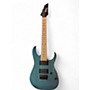 Used 2022 Ibanez GRG7221M GRG Series 7-String Metallic Blue Solid Body Electric Guitar Metallic Blue