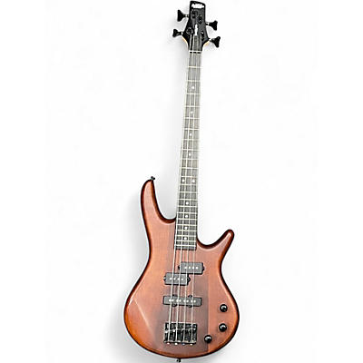 Used 2022 Ibanez GSRM20 Mikro Short Scale Walnut Electric Bass Guitar
