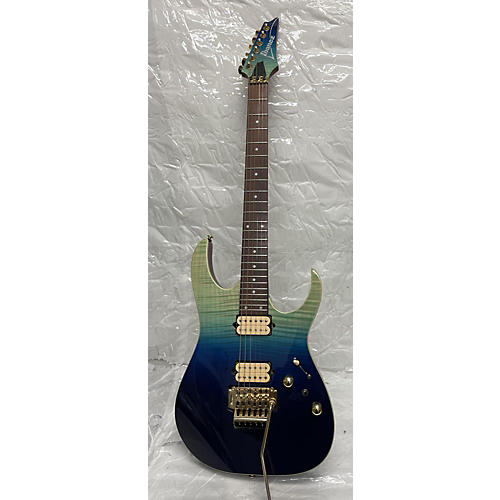 Ibanez Used 2022 Ibanez Rg420HPFM BLUE REEF GRADATION Solid Body Electric Guitar BLUE REEF GRADATION