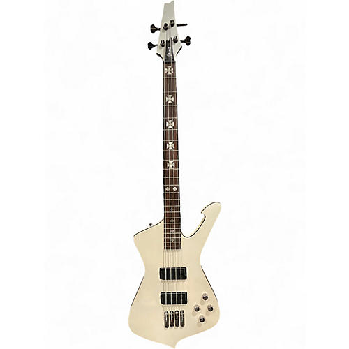 Used 2022 Ibanez SDB3 Sharlee Dangelo Signature Cream Electric Bass Guitar Cream