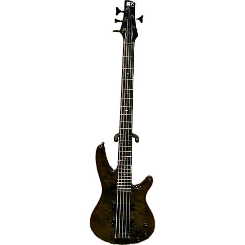 Ibanez Used 2022 Ibanez SR1205E 5 String Brown Electric Bass Guitar Brown