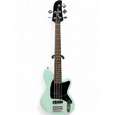 Used 2022 Ibanez TMB35 Surf Green Electric Bass Guitar