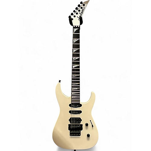 Jackson Used 2022 Jackson American Series Soloist SL3 Platinum Pearl Solid Body Electric Guitar Platinum Pearl