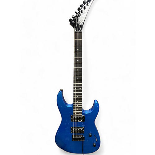 Used 2022 Jackson JS11 Electron Blue Metallic Solid Body Electric Guitar Electron Blue Metallic