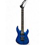 Used 2022 Jackson JS11 Electron Blue Metallic Solid Body Electric Guitar Electron Blue Metallic