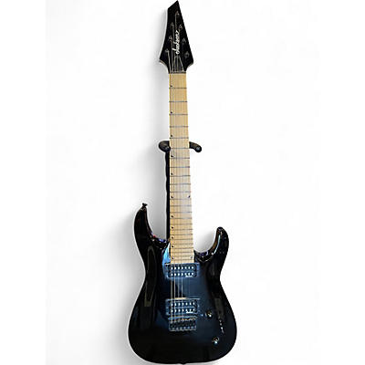Used 2022 Jackson JS22-7 Dinky DKA-M 7 String Gloss Black Solid Body Electric Guitar