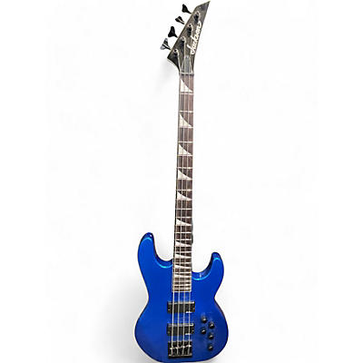 Used 2022 Jackson JS3 Concert Blue Electric Bass Guitar