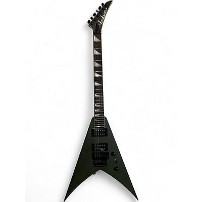 Used 2022 Jackson JS32 King V MATTE GREEN Solid Body Electric Guitar