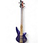 Used 2022 Jackson SPECTRA JS3 Blue Onyx Electric Bass Guitar Blue Onyx