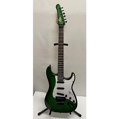 Used 2022 Juicy SSS Emerald Green Solid Body Electric Guitar