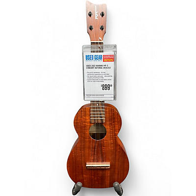 Used 2022 Kamaka HF-2 Concert Natural Ukulele
