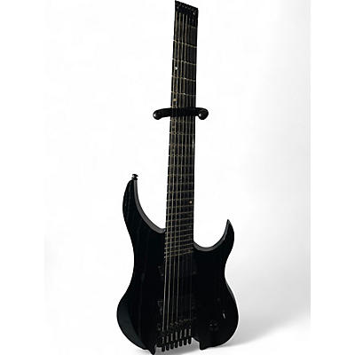 Used 2022 Legator Ghost Performance 7 Multi Scale Satin Black Solid Body Electric Guitar