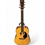 Used 2022 Martin D18 Modern Deluxe Natural Acoustic Guitar Natural