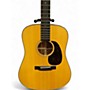 Used 2022 Martin D18 Natural Acoustic Guitar Natural