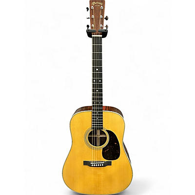 Used 2022 Martin D28 Natural Acoustic Guitar