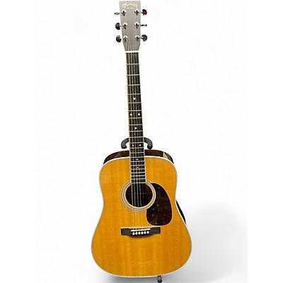 Used 2022 Martin D35 Natural Acoustic Guitar