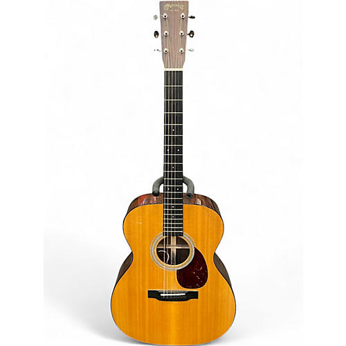 Used 2022 Martin OM21 Natural Acoustic Guitar Natural