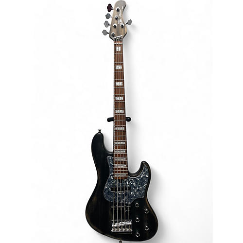 Mayones Used 2022 Mayones Jabba HF5 antique black satine Electric Bass Guitar antique black satine