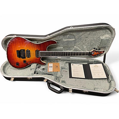 Used 2022 Mayones Regius Pro Sunburst Solid Body Electric Guitar