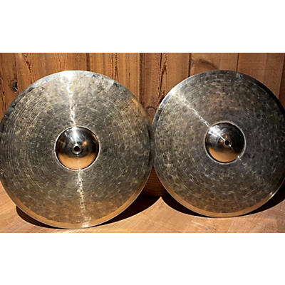 Used 2022 Nicky Moon Cymbals 15in Blue Collar Boutique Hi Hats Cymbal