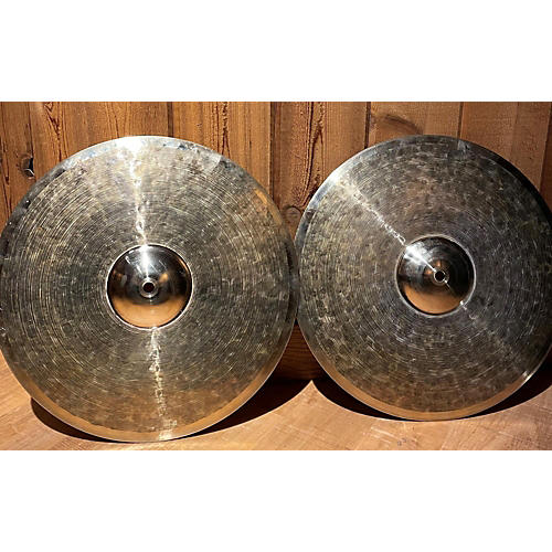 Used 2022 Nicky Moon Cymbals 15in Blue Collar Boutique Hi Hats Cymbal 35