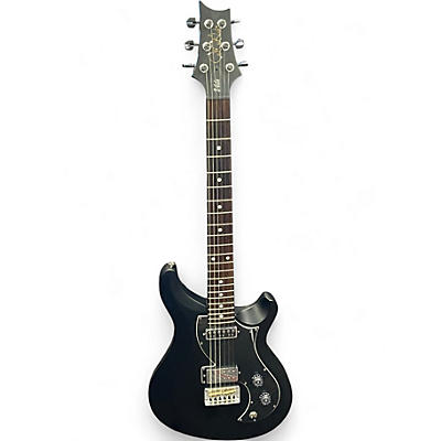 Used 2022 PRS S2 Vela Satin Black Solid Body Electric Guitar