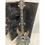 Used PRS Used 2022 PRS Wood Library Custom 24 10 Top Faded Blue Jean Solid Body Electric Guitar Faded Blue Jean