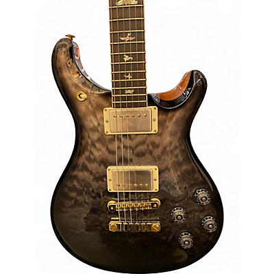 PRS Used 2022 PRS Wood Library McCarty 594 Quilt W/Brazillian Rosewood Fretboard Faded Grey Black Burst Solid Body Electric Guitar