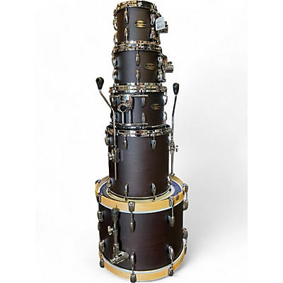 Used 2022 Pearl 5 Piece Masters Maple/Gum Satin Mahogany Drum Kit