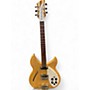 Used 2022 Rickenbacker 330 Natural Hollow Body Electric Guitar Natural