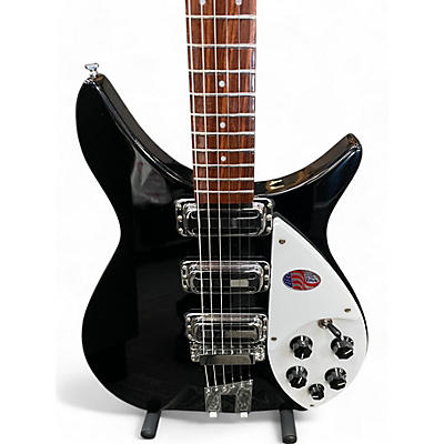 Rickenbacker Used 2022 Rickenbacker 350V63 BLACK Solid Body Electric Guitar