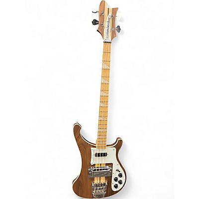 Used 2022 Rickenbacker 4003W Walnut Electric Bass Guitar
