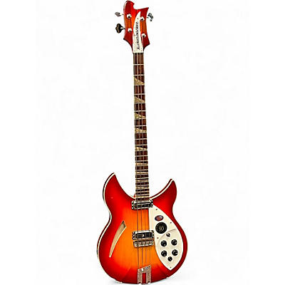 Used 2022 Rickenbacker 4005XC Fireglo Electric Bass Guitar