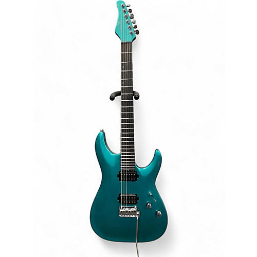 Used 2022 Schecter Guitar Research Aaron Marshall AM-6 Arctic Jade Solid Body Electric Guitar Arctic Jade