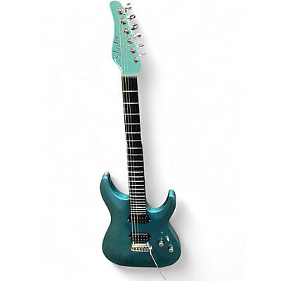Used 2022 Schecter Guitar Research Aaron Marshall AM-6  Arctic Jade Solid Body Electric Guitar