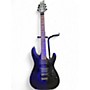 Used 2022 Schecter Guitar Research Damien Floyd Rose Black Solid Body Electric Guitar Black