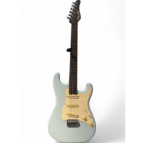 Used 2022 Schecter Guitar Research NICK JOHNSTON SIGNATURE ATOMIC FROST AGED NITRO Solid Body Electric Guitar ATOMIC FROST AGED NITRO