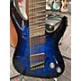 Used Schecter Guitar Research Used 2022 Schecter Guitar Research OMEN EXTREME 8 SEE THROUGH BLUE BURST Solid Body Electric Guitar SEE THROUGH BLUE BURST