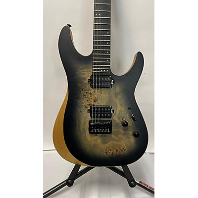 Schecter Guitar Research Used 2022 Schecter Guitar Research Reaper 6 Dark Burst Solid Body Electric Guitar