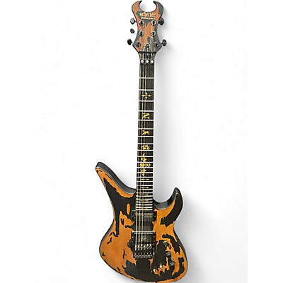 Schecter Guitar Research Used 2022 Schecter Guitar Research Synyster Gates Signature Custom S Relic relic Solid Body Electric Guitar