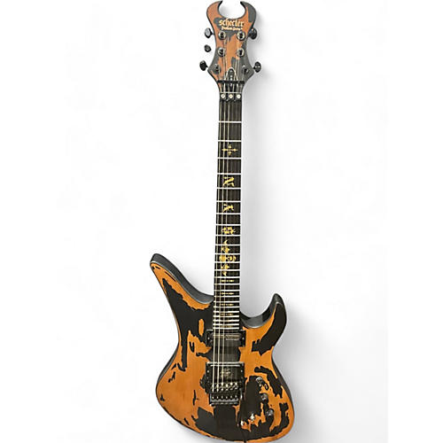 Schecter Guitar Research Used 2022 Schecter Guitar Research Synyster Gates Signature Custom S Relic relic Solid Body Electric Guitar relic