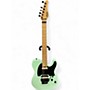 Used 2022 Schecter Guitar Research svss-fr Seafoam Green Solid Body Electric Guitar Seafoam Green