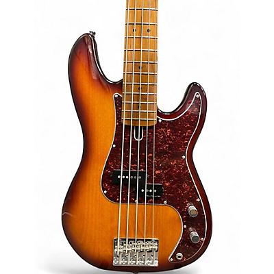 Used 2022 Sire P5 5-String Bass Tobacco Burst Electric Bass Guitar