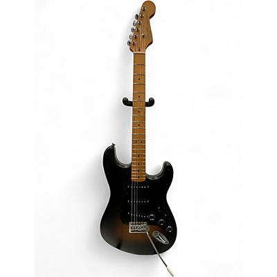 Used 2022 Squier 40th Anniversary Stratocaster Satin Wide 2 Color Sunburst Solid Body Electric Guitar