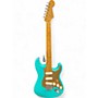 Used Squier Used 2022 Squier 40th Anniversary Stratocaster Seafoam Green Solid Body Electric Guitar Seafoam Green